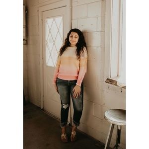 Always Easy Going Tie Dye Sweater